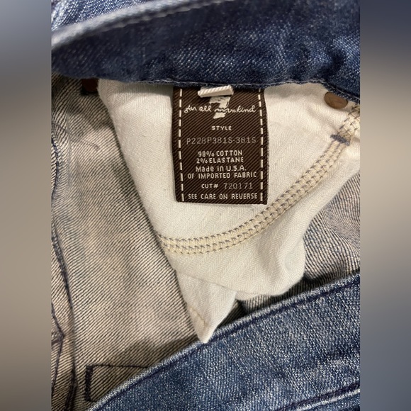 7 For All Mankind Jeans Size 29 Flare Leg - Picture 2 of 8